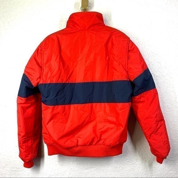 ROFFE Vintage Skiwear Thermal Insulated Red Ski Jacket -‎ Thinsulate - Picture 6 of 14